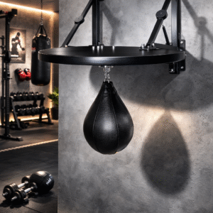 Plateforme murale de boxe avec poire de vitesse 👊